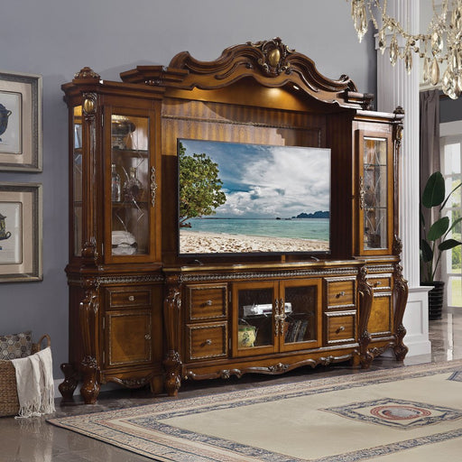 picardy-honey-oak-entertainment-center-1