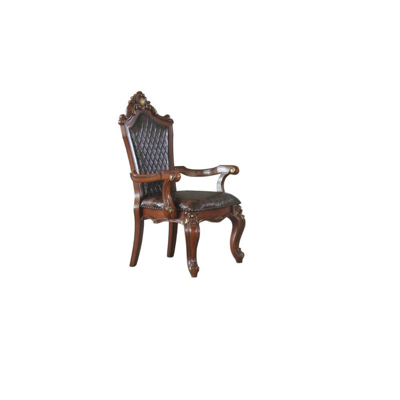 picardy-honey-oak-leatherette-arm-chair-set-2-1