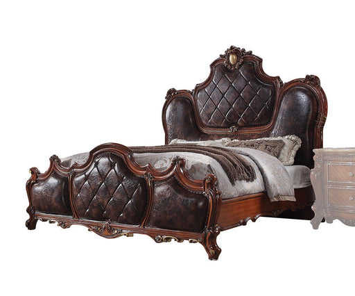 picardy-leatherette-honey-oak-ck-bed-1