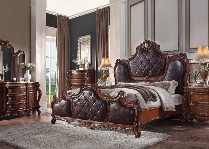 picardy-leatherette-honey-oak-ck-bed-3