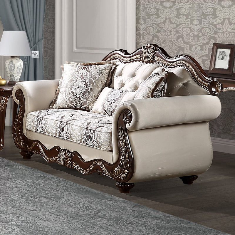 pierce-beige-fabric-cherry-loveseat-w-3-pillows-1