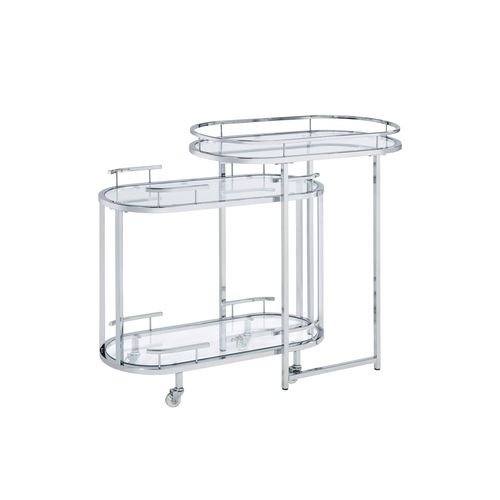 piffo-clear-glass-chrome-serving-cart-set-2