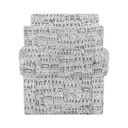pinnacle-gray-and-white-geometric-pattern-swivel-chair-1