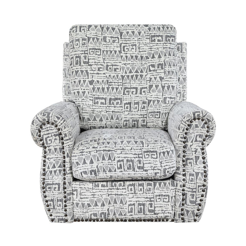 pinnacle-gray-and-white-geometric-pattern-swivel-chair-4