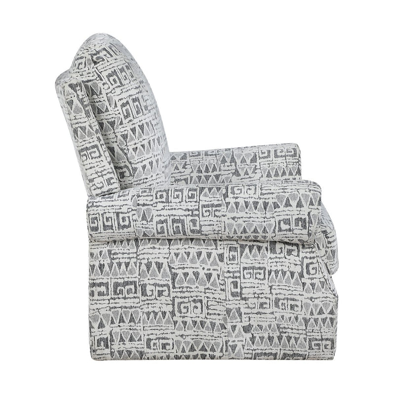 pinnacle-gray-and-white-geometric-pattern-swivel-chair-9