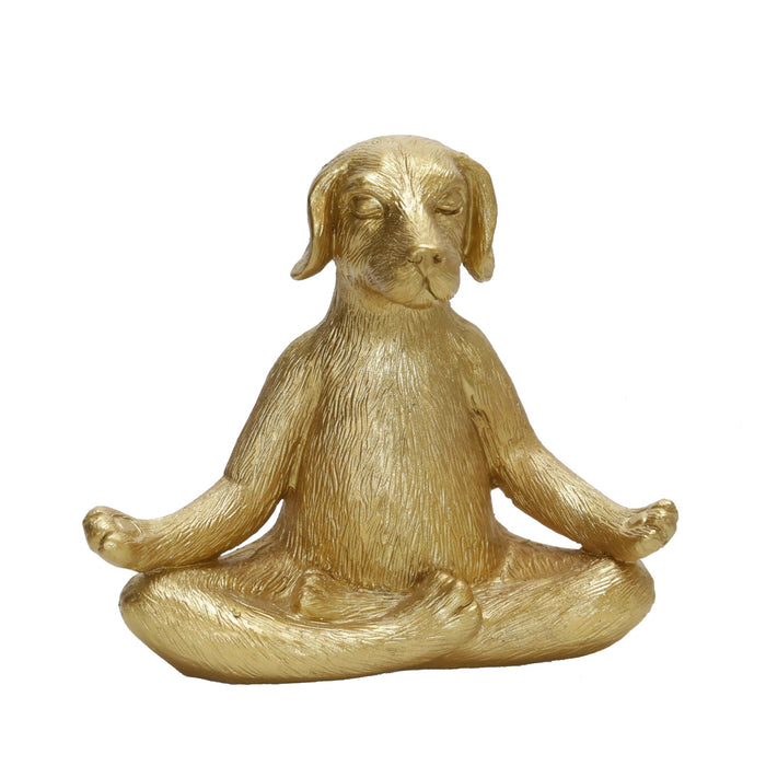 polyresin-7-yoga-dog-gold-1