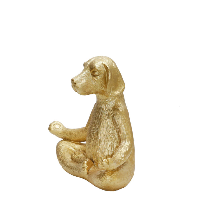 polyresin-7-yoga-dog-gold-2