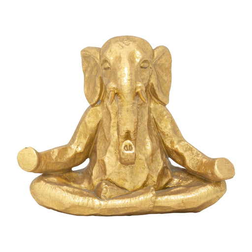 polyresin-8-meditating-elephant-gold-1
