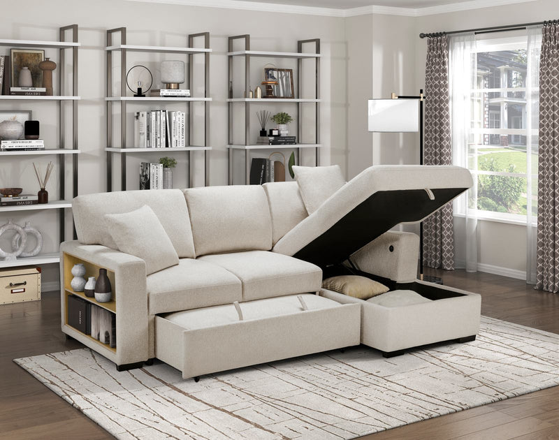 pompano-beige-2-sectional-with-right-chaise-pull-out-bed-hidden-storage-and-shelves-charging-ports-6