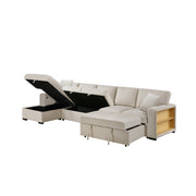 pompano-beige-3-sectional-with-left-chaise-pull-out-bed-hidden-storages-and-shelves-charging-ports-1