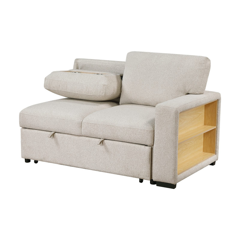 pompano-beige-3-sectional-with-left-chaise-pull-out-bed-hidden-storages-and-shelves-charging-ports-15