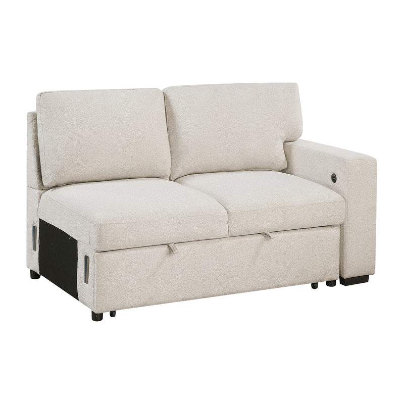 pompano-beige-3-sectional-with-left-chaise-pull-out-bed-hidden-storages-and-shelves-charging-ports-2