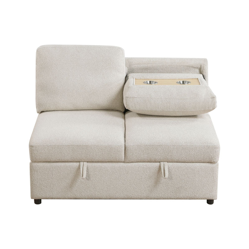 pompano-beige-3-sectional-with-left-chaise-pull-out-bed-hidden-storages-and-shelves-charging-ports-4