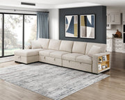 pompano-beige-3-sectional-with-left-chaise-pull-out-bed-hidden-storages-and-shelves-charging-ports-5