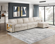 pompano-beige-3-sectional-with-right-chaise-pull-out-bed-hidden-storages-and-shelves-charging-ports-13