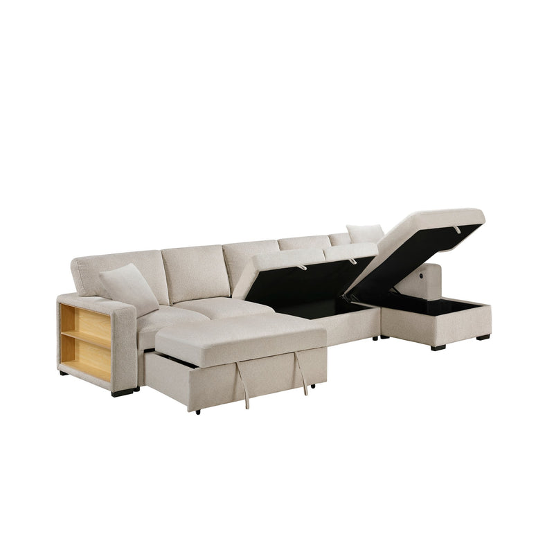 pompano-beige-3-sectional-with-right-chaise-pull-out-bed-hidden-storages-and-shelves-charging-ports-8