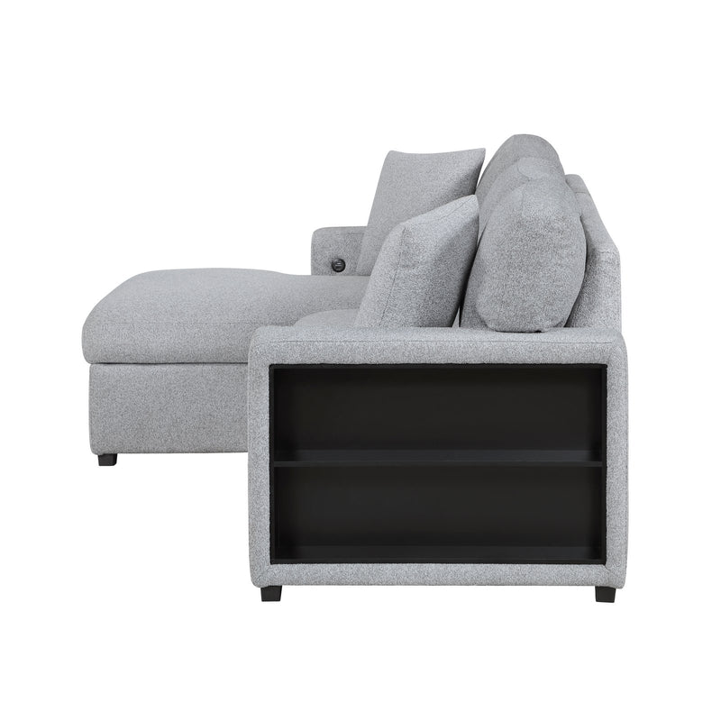 pompano-gray-2-sectional-with-left-chaise-pull-out-bed-hidden-storages-and-shelves-charging-ports-4