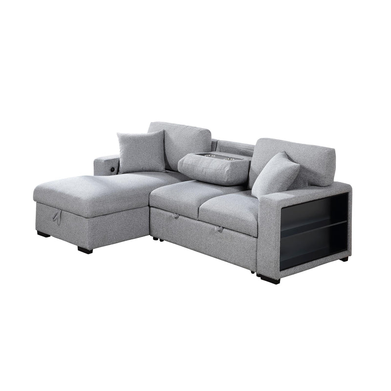 pompano-gray-2-sectional-with-left-chaise-pull-out-bed-hidden-storages-and-shelves-charging-ports-8