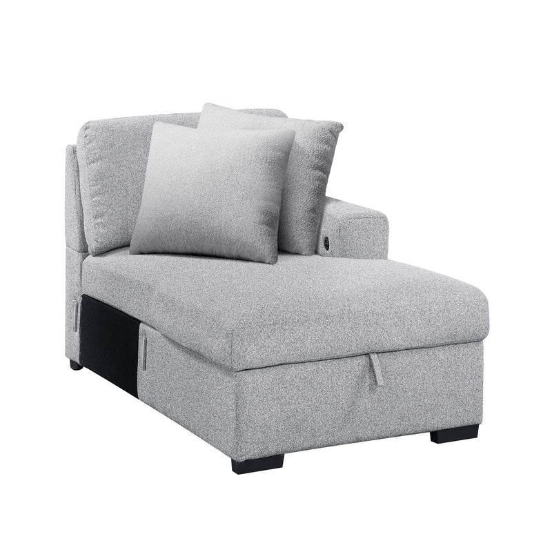 pompano-gray-2-sectional-with-right-chaise-pull-out-bed-hidden-storage-and-shelves-charging-ports-11