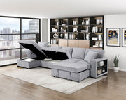 pompano-gray-3-sectional-with-left-chaise-pull-out-bed-hidden-storages-and-shelves-charging-ports-15