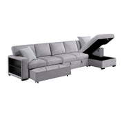 pompano-gray-3-sectional-with-right-chaise-pull-out-bed-hidden-storages-and-shelves-charging-ports-1
