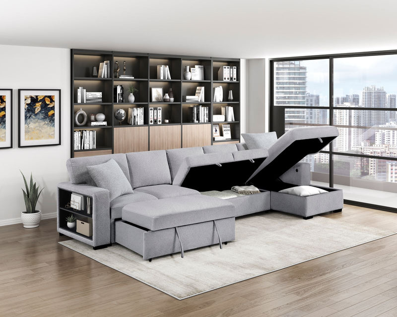 pompano-gray-3-sectional-with-right-chaise-pull-out-bed-hidden-storages-and-shelves-charging-ports-15