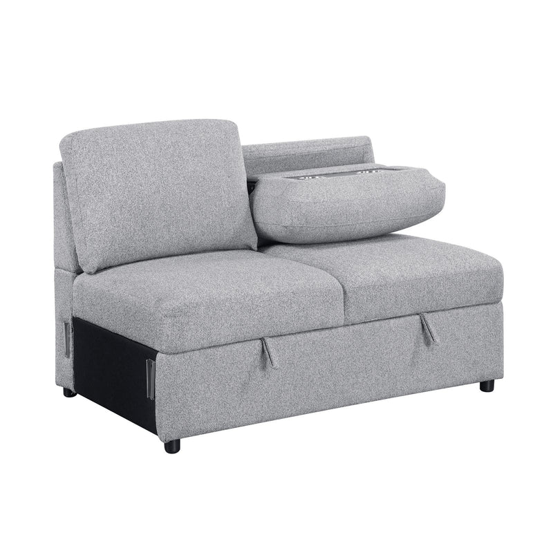 pompano-gray-4-sectional-with-left-chaise-pull-out-bed-hidden-storages-and-shelves-charging-ports-2