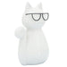 porcelain-7-h-cat-w-glasses-white-1