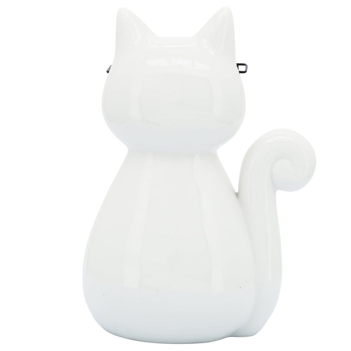 porcelain-7-h-cat-w-glasses-white-5