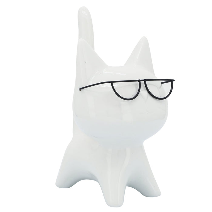 porcelain-8-h-kitty-w-glasses-white-1