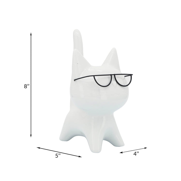 porcelain-8-h-kitty-w-glasses-white-8