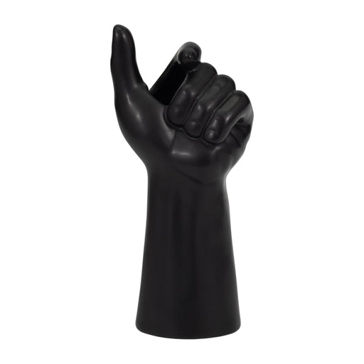 porcelain-9-hand-vase-black-1