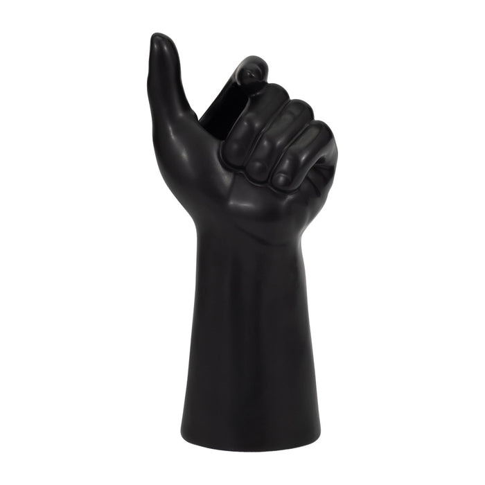 porcelain-9-hand-vase-black-1