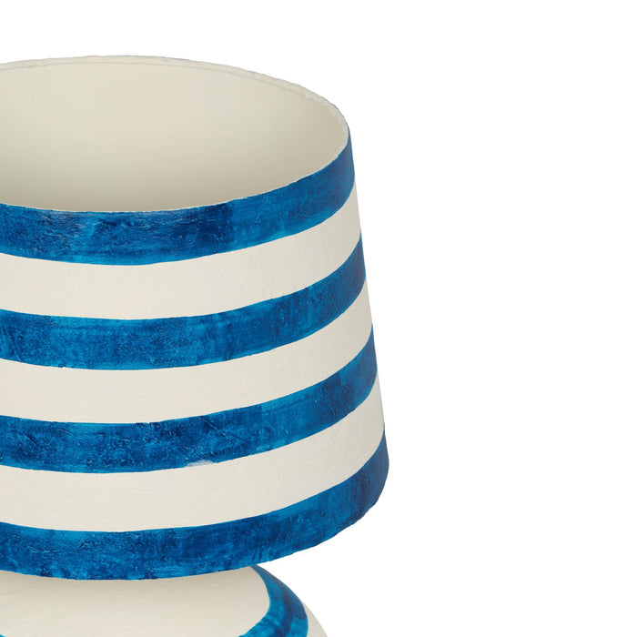 positano-blue-striped-papier-mache-table-lamp-4