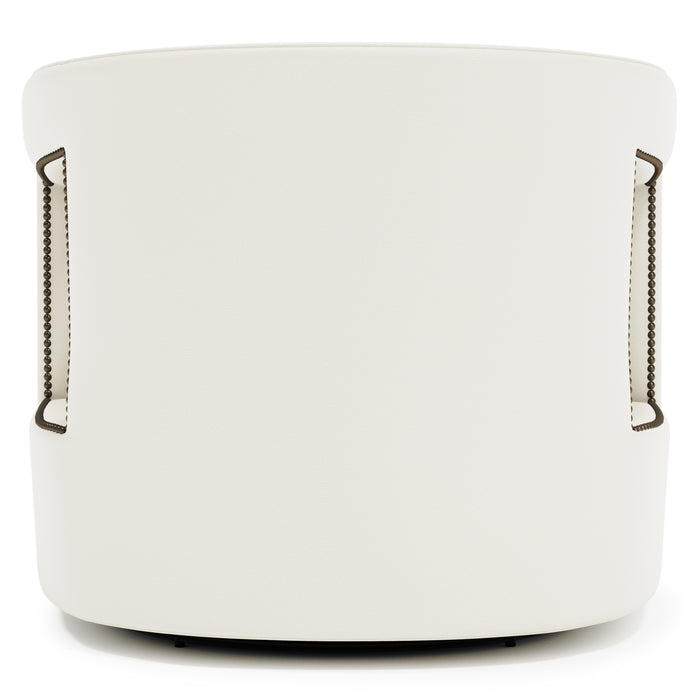 Alana Leather Swivel Chair - Furniture City (CA)l