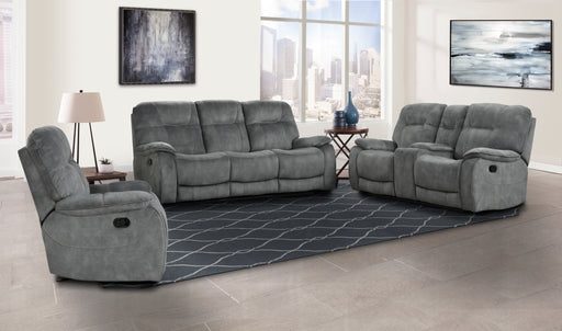 Parker Living Cooper - Shadow Grey Reclining Console Loveseat
