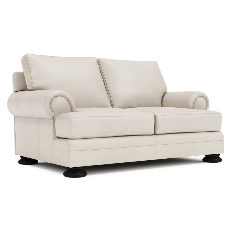 Foster Leather Loveseat