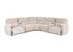 Parker Living Modesto - Buttercream 7 Piece Modular Power Reclining Sectional with Power Adjustable Headrests