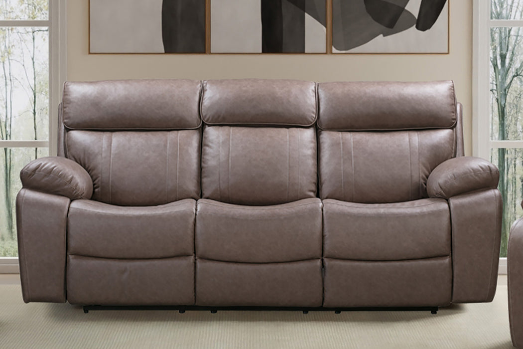Parker Living Theon - Stokes Toffee Manual Reclining Sofa and Loveseat