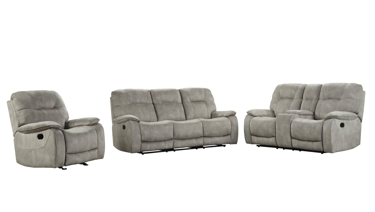Parker Living Cooper - Shadow Natural Manual Reclining Sofa Loveseat and Recliner