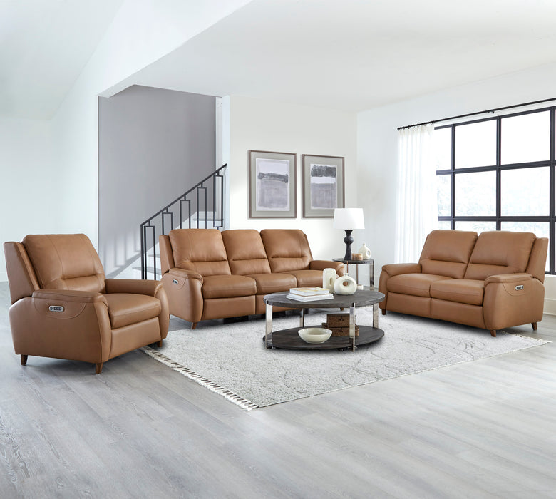 Parker Living Austin - Caramel Cream Power Reclining Sofa, Loveseat and Recliner