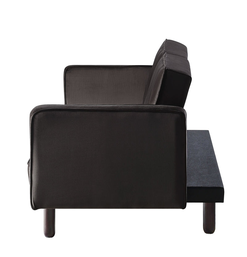 qinven-dark-brown-velvet-adjustable-sofa-3