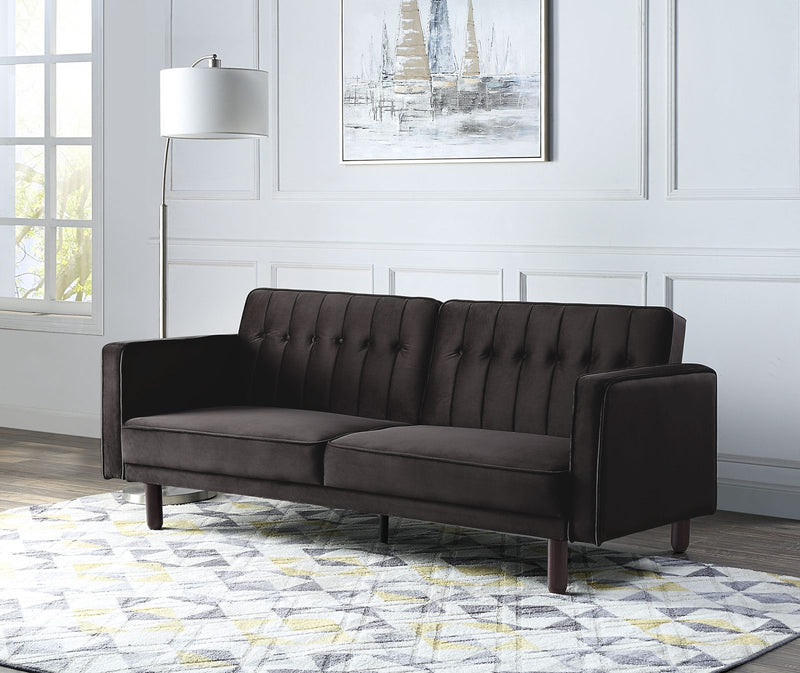 qinven-dark-brown-velvet-adjustable-sofa-7