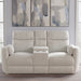 Parker Living Radius - Mega Ivory Power Reclining Sofa and Loveseat