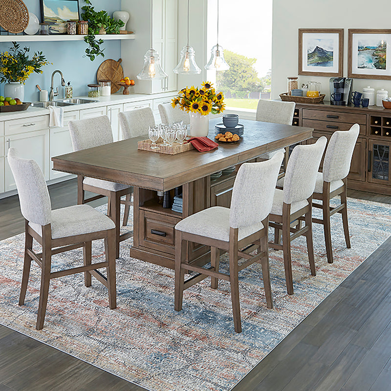 Parker House Sundance Dining - Sandstone Upholstered Counter Chair (2/CTN Sold in pairs)