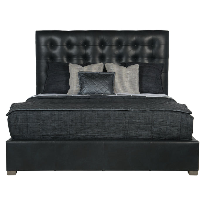 Avery Leather Panel Bed - Furniture City (CA)l
