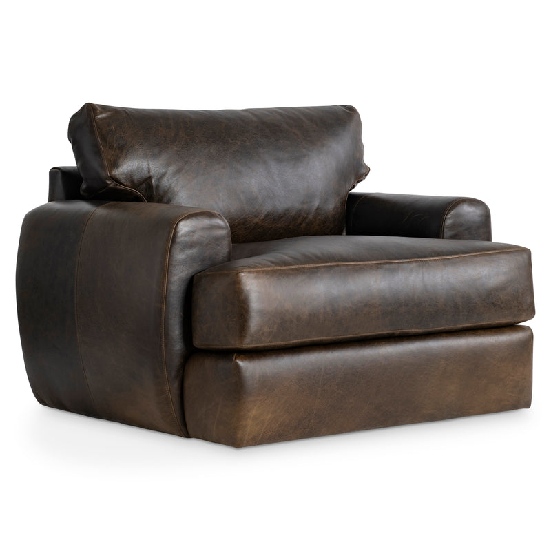 Cameron Leather Swivel Chair - Furniture City (CA)l