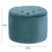 queen-sea-blue-velvet-storage-ottoman-5