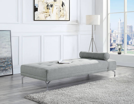 quenti-gray-melange-velvet-sofa-bed-w-pillow-1