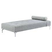 quenti-gray-melange-velvet-sofa-bed-w-pillow-2